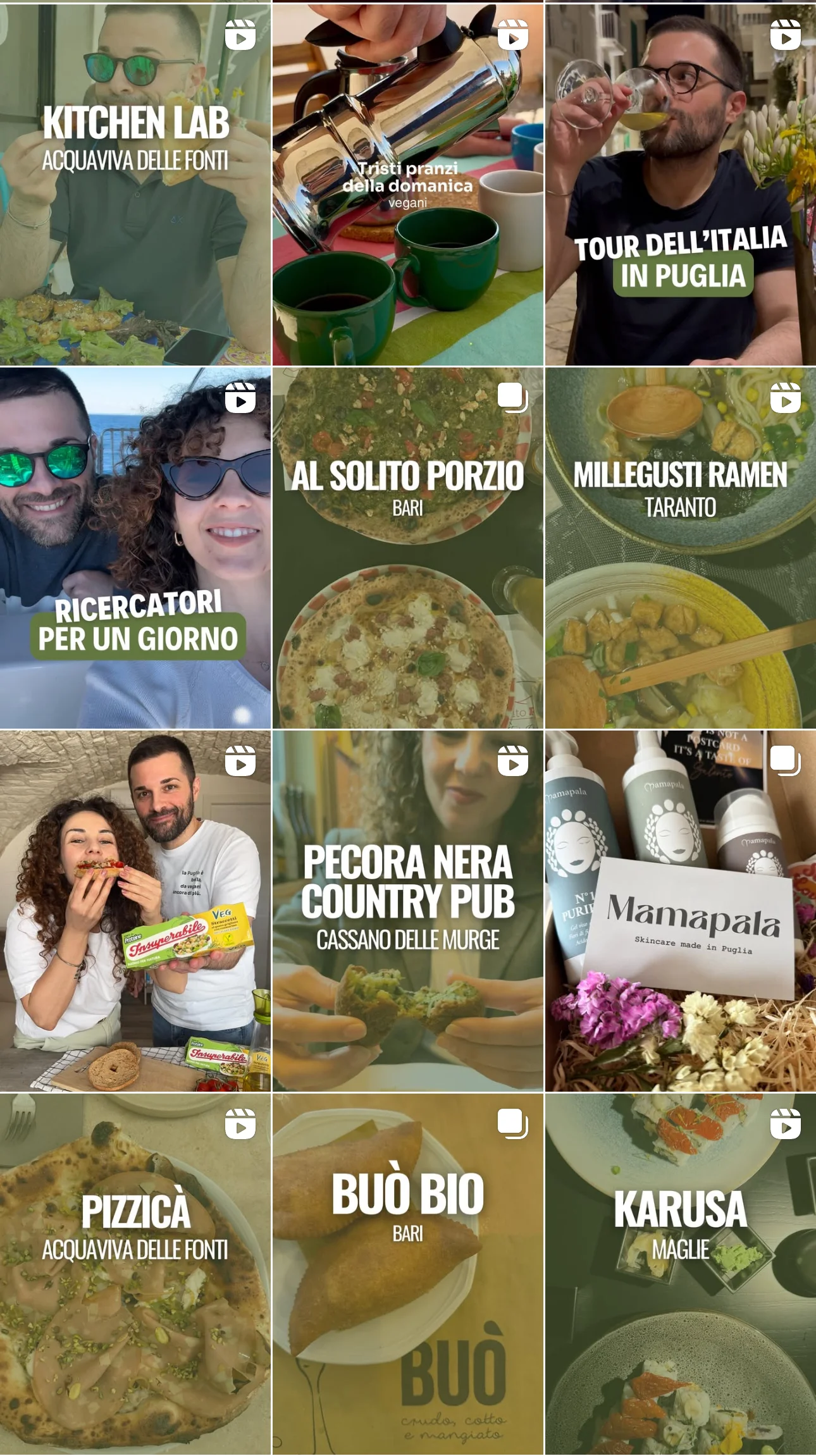 Feed Instagram Pugliaveg - Contenuto 2